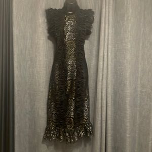 Nbd lace black dress